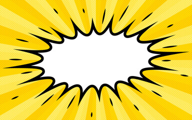 吹き出し素材 漫画のセリフ吹き出し ウニフラッシュ Accent Wall Mural Acce Tkm