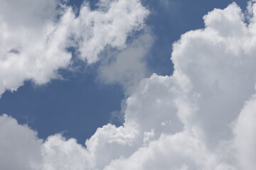 Obraz premium blue sky with clouds