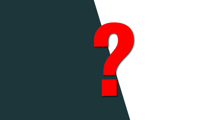 Red question mark background image