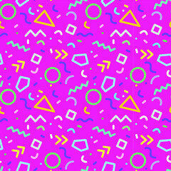 seamless pattern with abstract shape