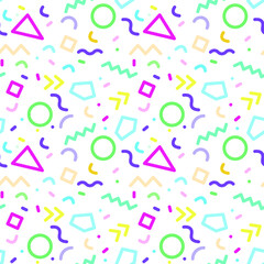 seamless pattern with abstract shape