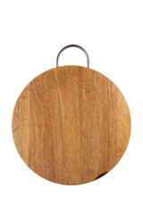 Old vintage kitchen board. Isolated on white background.