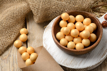 chocolate-covered nut