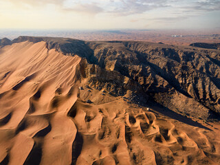 Fossil Rock in the Sharjah desert of the United Arab Emirates