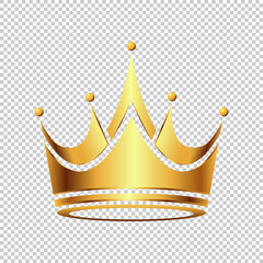 Luxury Golden Crown logo