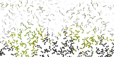 Light gray vector background with random forms.