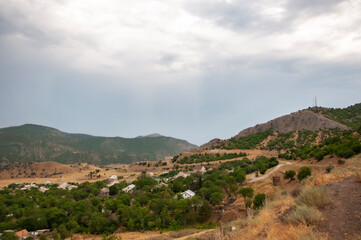 Veseloe village near Sudak