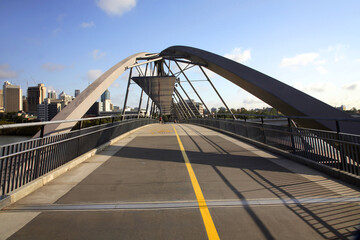 Bridge over Brisbane River, Brisbane, SE Queensland, Australia