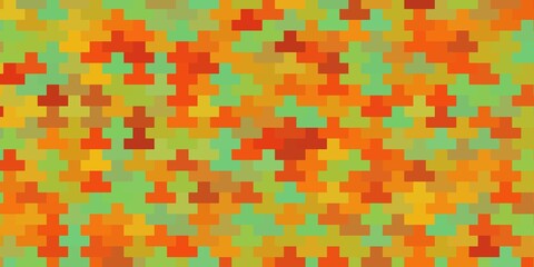 Light Green, Yellow vector background in polygonal style.