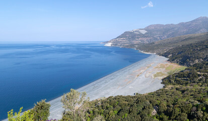 Paysage de la Corse France
