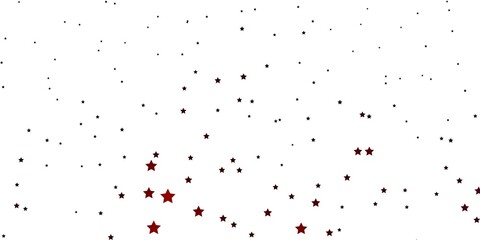 Dark Purple vector texture with beautiful stars.