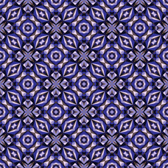 Geometric seamless pattern, ornament, abstract colorful background, fashion print, vector texture for textile, fabric, decoration.