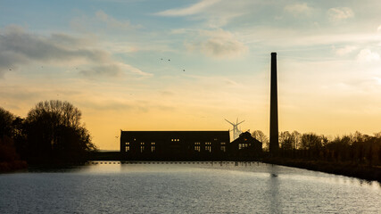 Historic pump house steam driven