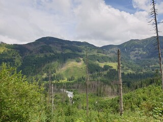 landscape in the mountains, morskie oko zakopane poland © Eunhae