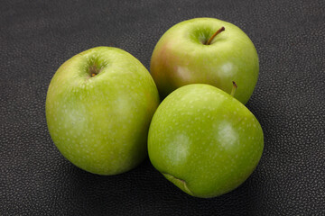 Green ripe apple