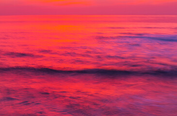 Fototapeta na wymiar Sunset, Pacific Ocean, La Jolla, USA, América