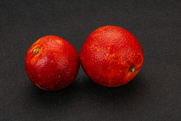 Red sweet orange over background