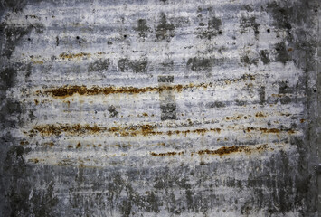 Rust texture on metal wall