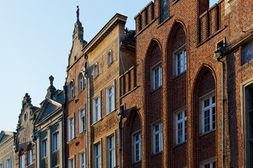 Fototapeta na wymiar old building in gdansk , poland