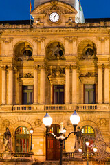 Fototapeta premium Bilbao City Council. Province of Bizkaia in the autonomous community of the Basque Country, Spain, Europe