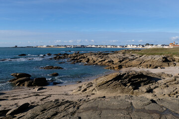 Baie de Quiberon dans le Morbihan en Bretagne