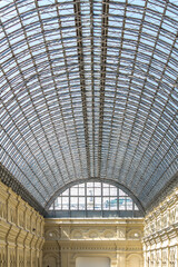Glass Roof in GUM Moscow