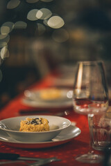 Risotto at christmas