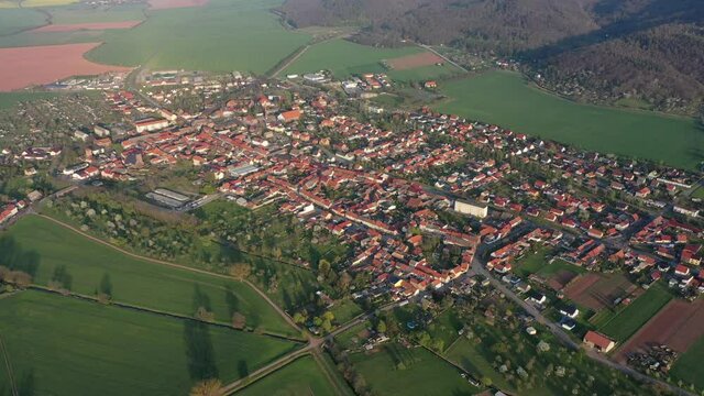 Kelbra (Kyffh&auml;user) in Sachsen Anhalt | Luftbilder von Kelbra  in in Sachsen Anhalt