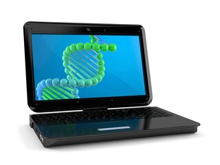 DNA inside laptop