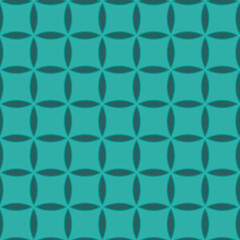 Full Seamless Geometric Square Pattern Vector for Decor and Textile Skin. Green tones color design for textile fabric printing and wallpaper. Design for fashion and home design cover.