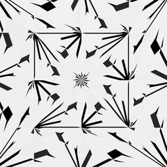 black and white patterns. abstract background.