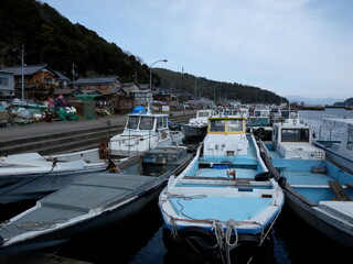 Obraz premium 沖島の風景