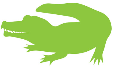 Alligator Silhouette