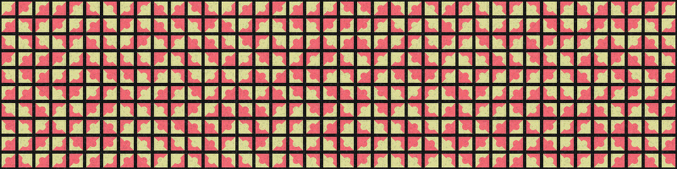 Abstract Geometric Pattern generative computational art illustration