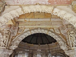 Hutheesing Jain Temple in Ahmedabad ,Gujarat ,india