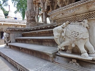 Hutheesing Jain Temple in Ahmedabad ,Gujarat ,india