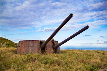 Old coastal defensive weapons