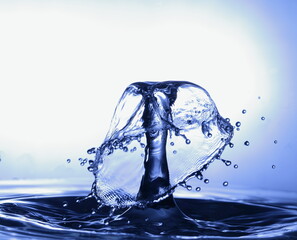 Wassertropfen abstrakt