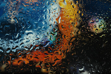 Wassertropfen abstrakt