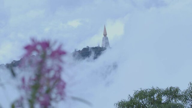 Wat Pa Phu Thub Berg is the tallest temple in Thailand, Lom Kao District Phetchabun province..Phu Thub Berg is a very popular tourist destination with cool weather all year round.