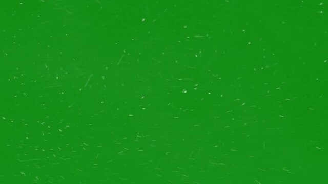 Heavy blizzard  footage. High quality motion animation repesenting heavy blizzard on green screen