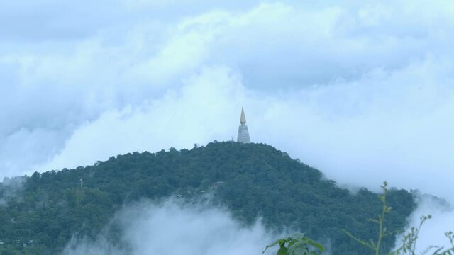 Wat Pa Phu Thub Berg is the tallest temple in Thailand, Lom Kao District Phetchabun province..Phu Thub Berg is a very popular tourist destination with cool weather all year round.