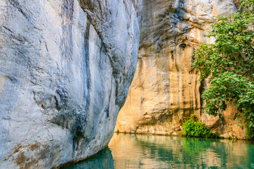 View of Goynuk canyon in Antalya province, Turkey