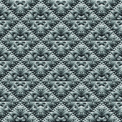 Fototapeta premium Geometric seamless pattern, ornament, abstract background, vector texture.