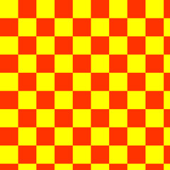 yellow and red square pattern