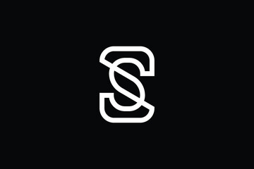 S logo letter design on luxury background. SS logo monogram initials letter concept. S icon logo design. SS elegant and Professional letter icon design on black background. S SS