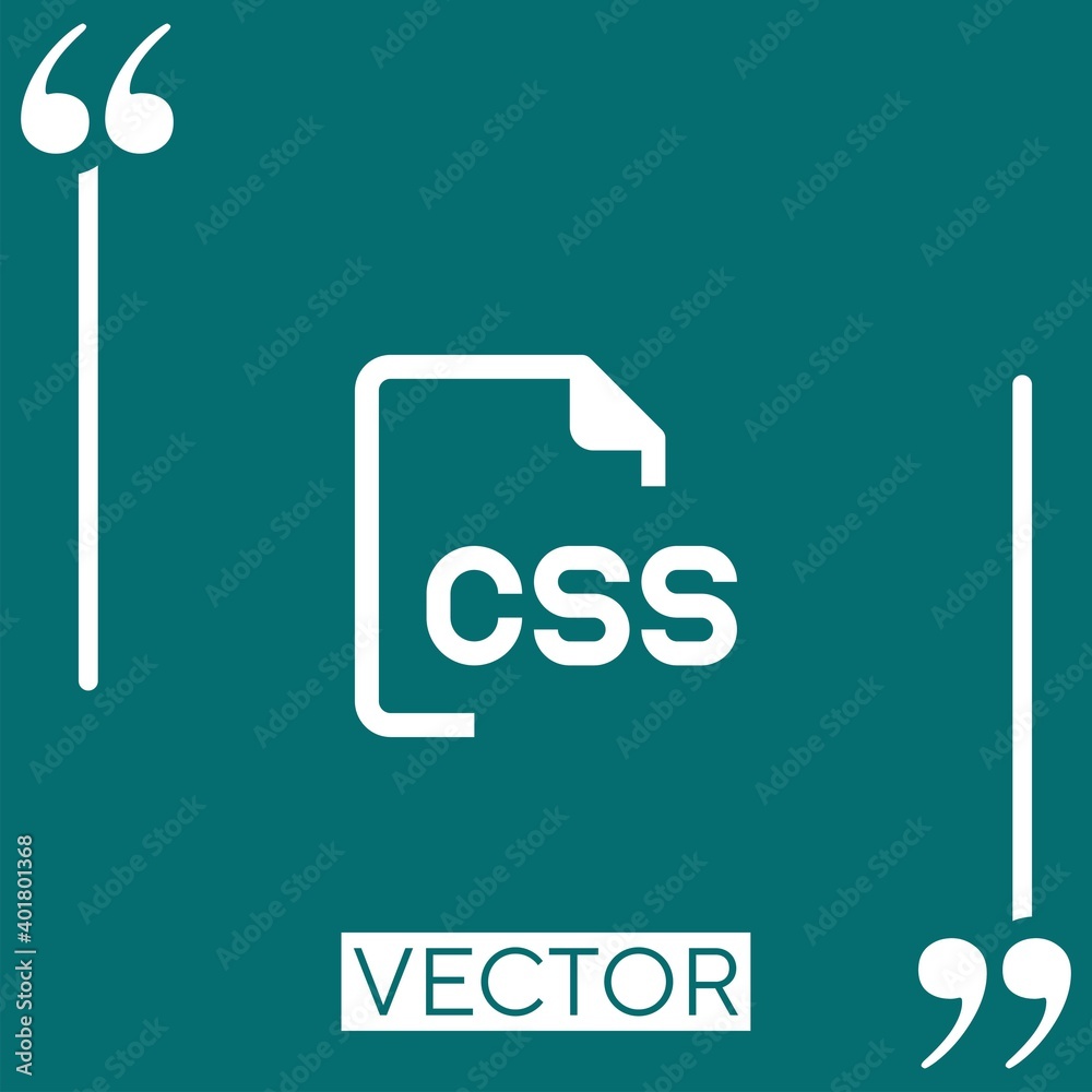 Poster files vector icon linear icon. editable stroke line
