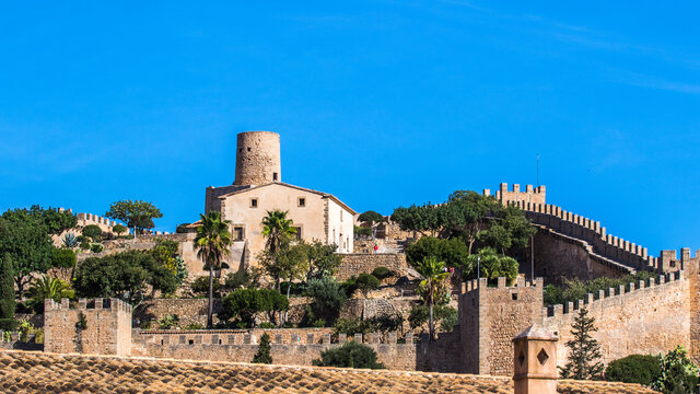 Castell de Capdepera, Mallorca, Spanien