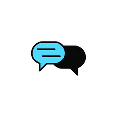 talk bubble speech for website. Perfect use for web, pattern, design, icon, ui, ux, etc.