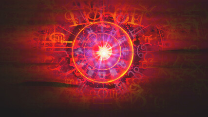 Astrology Horoscope Pattern Texture Background , Graphic Design